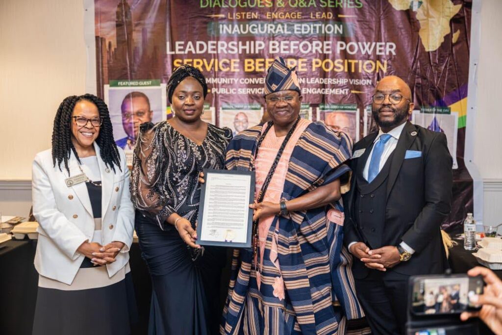 BREAKING: Osun APC Senatorial Candidate Kunle Adegoke, SAN, Honoured by Georgia House of Representatives
